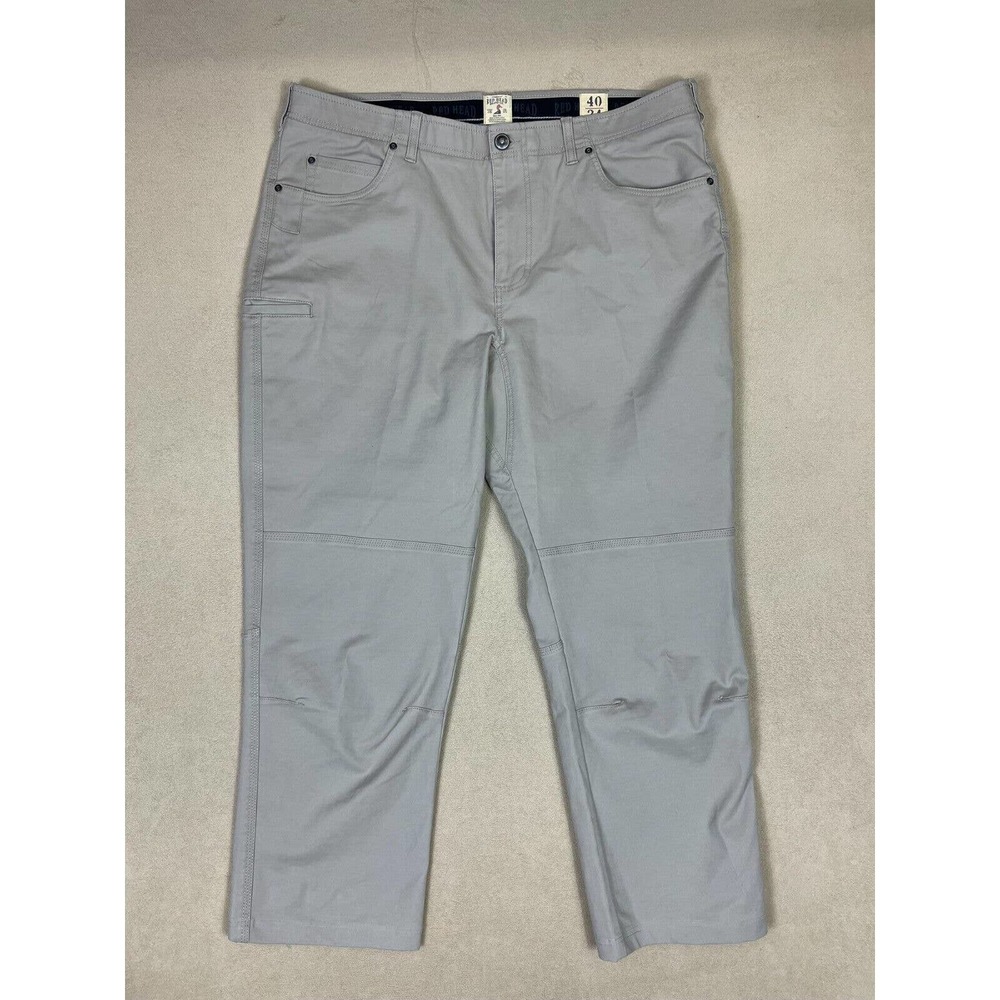 Red Head Pants Adult 40x34 Tan Chino Mid Rise Straight Leg Casual‎ Mens